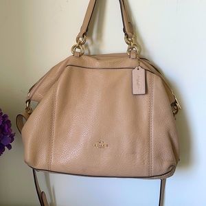 Coach leather bag 👛